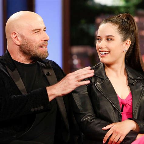 photos of john travolta's daughter